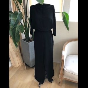 DVF Black Jumpsuit